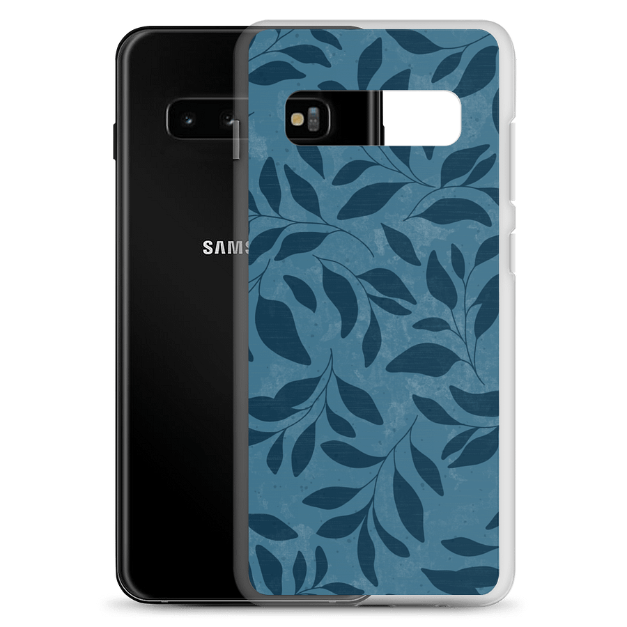Midnight Foliage Blue Soft Case for Samsung product image (23)