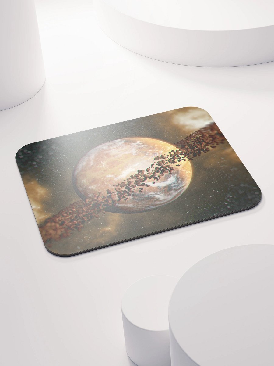 Ringed planet Mouse Pad product image (4)