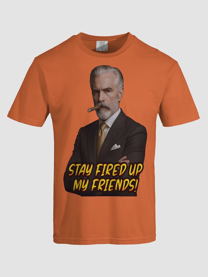 FIRED UP! Dynamic Flame Design T-Shirt product image (1)