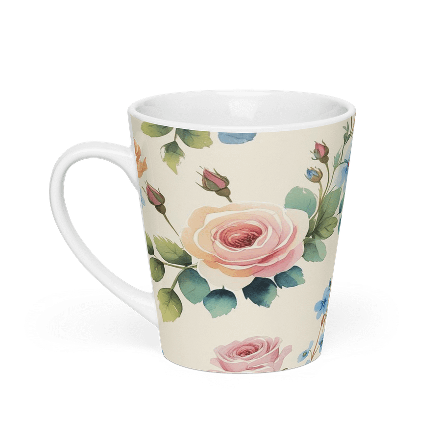 Rose Garden Latte Mug product image (1)