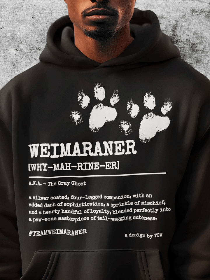 Definition of Weimaraner V2 - Cotton Heritage Unisex Premium Hoodie product image (6)