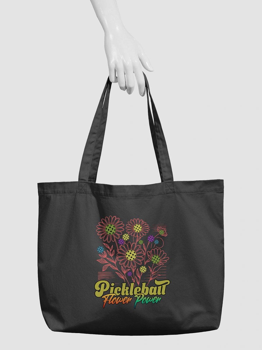 Pickleball Flower Power Tote product image (3)