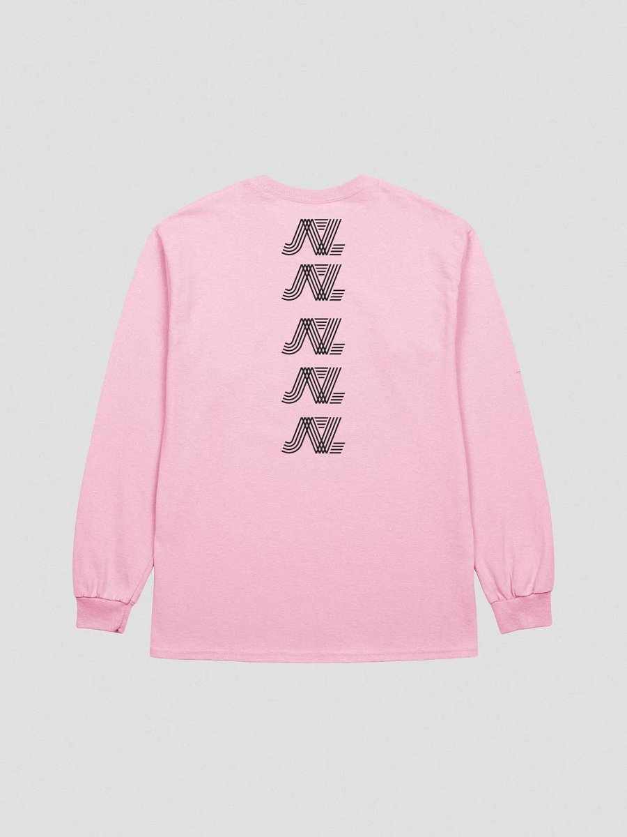 JAZ PINK OR WHITE UNISEX LONG SLEEVE T-SHIRT product image (3)