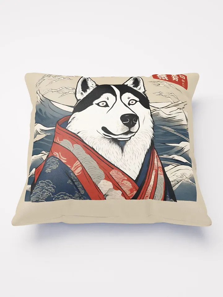 Funny Husky Oriental Pillow product image (2)