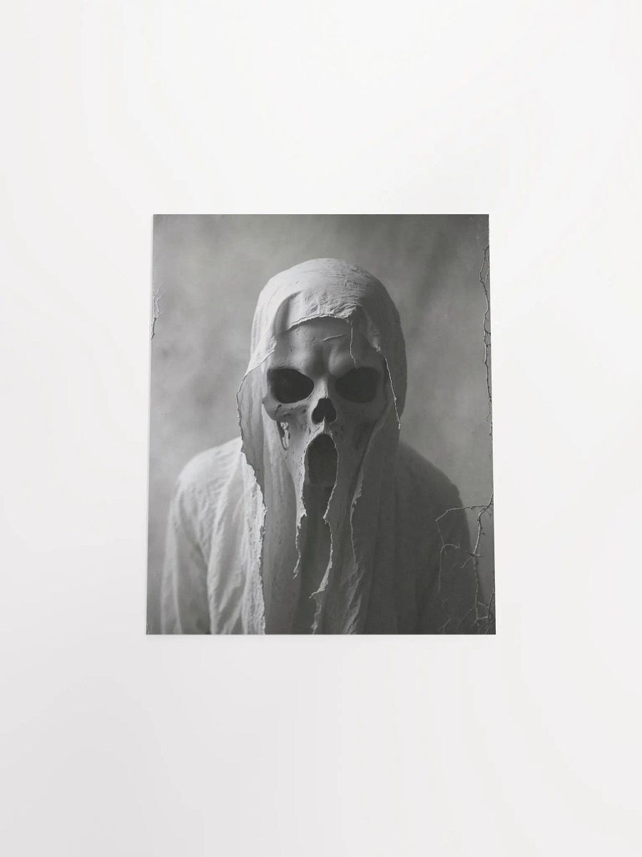 Ghostly Face Matte Poster product image (32)