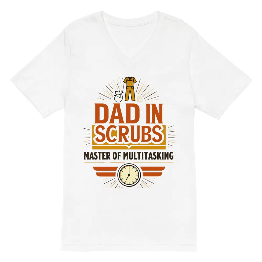 Master of Multitasking Dad V-Neck Tee product image (2)