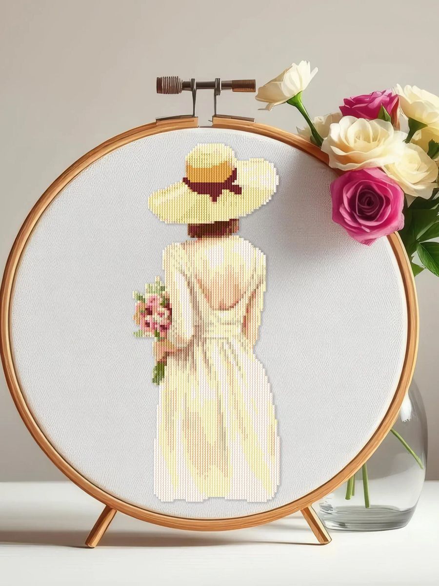 Girl Carrying Flowers product image (4)