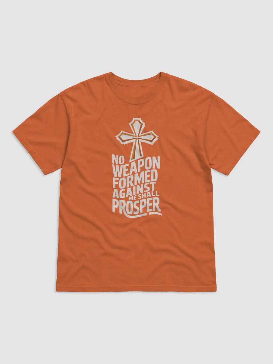 No Weapon Formed Against Me Shall Prosper – Isaiah 54:17 Bible Verse Bella+Canvas Supersoft T-Shirt product image (3)