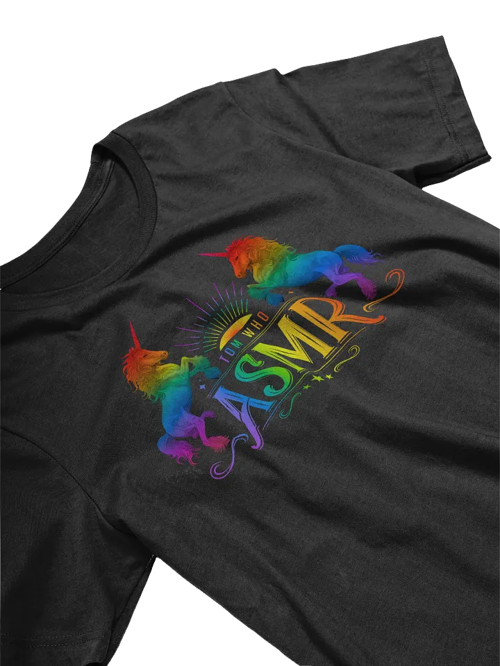 ASMR Unicorns Rainbow / Supersoft Tee product image (2)