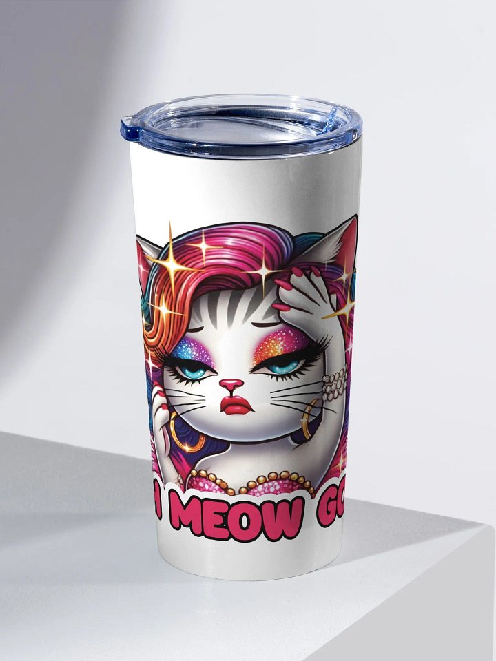 Oh Meow God! 20oz/600ml Tumbler product image (2)