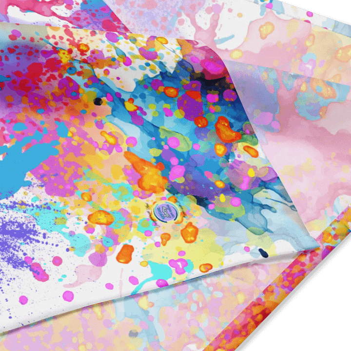 watercolor pastel bandana for the arty lady mom daughter product image (4)