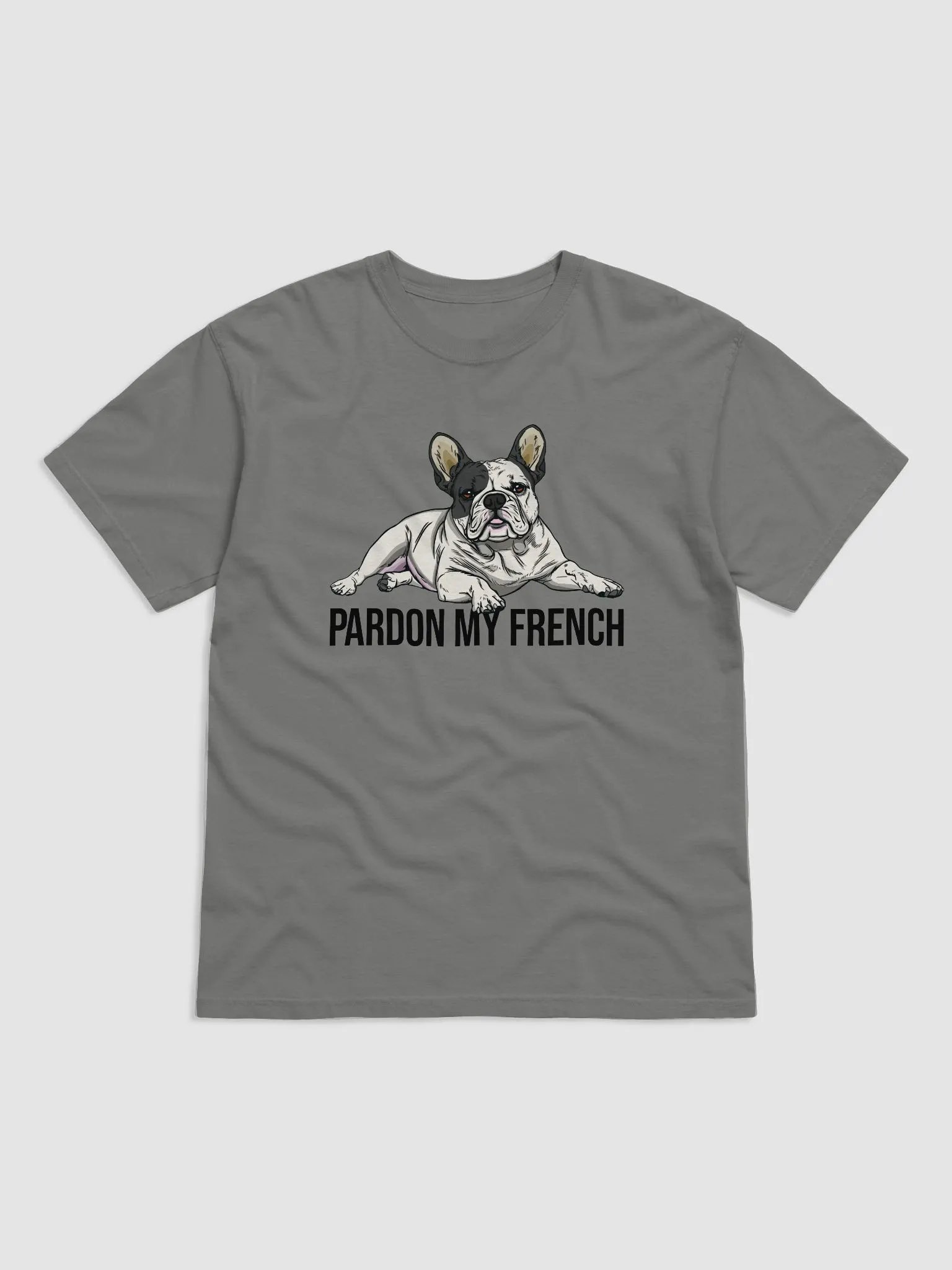 Pardon My French T-Shirt of a French Bulldog(Pied) | Funny T-Shirt for Frenchie Owners product image (12)