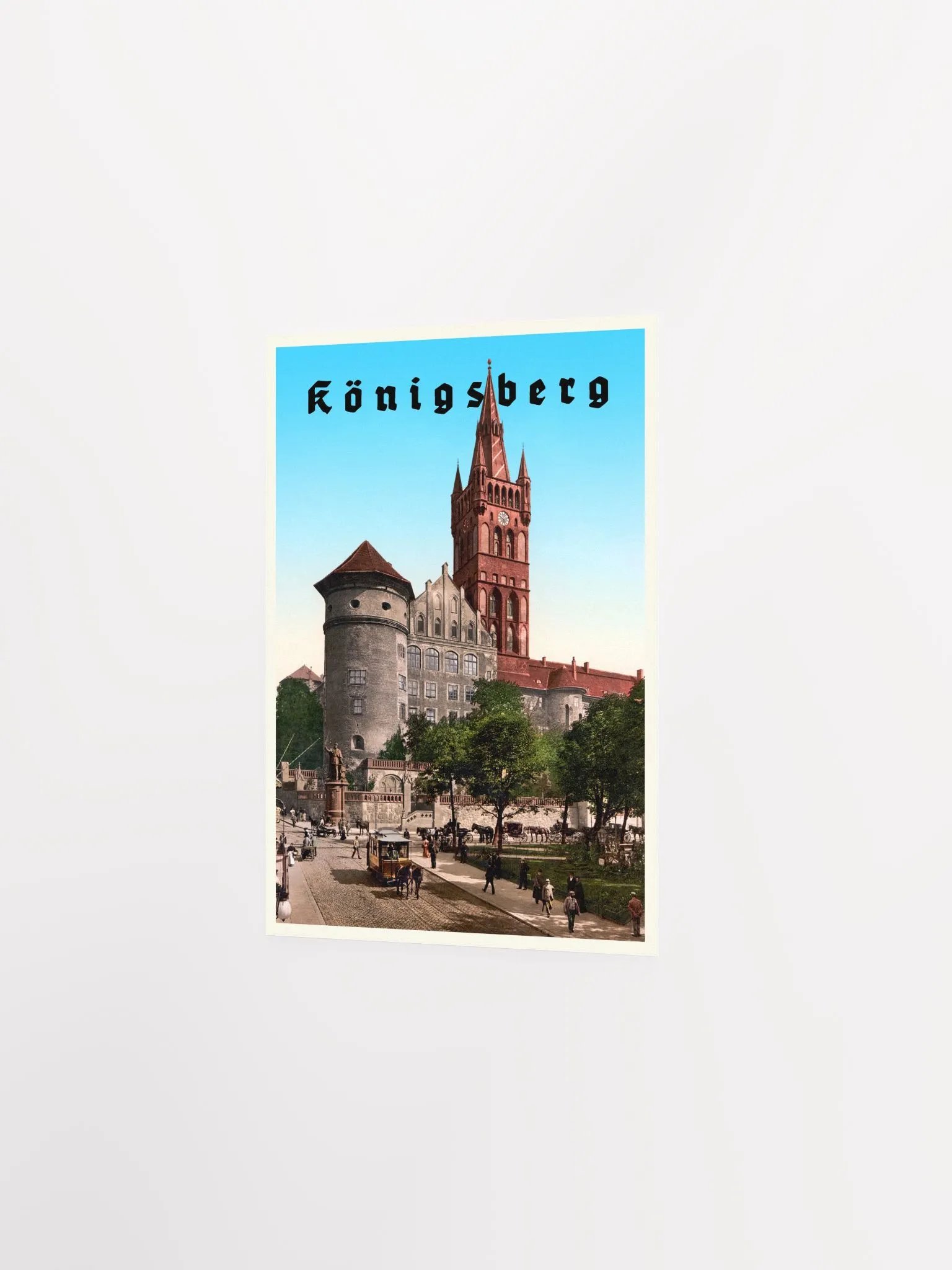 Konigsberg/Königsberg, Prussia, Germany, 1894 — retro vintage travel poster product image (7)