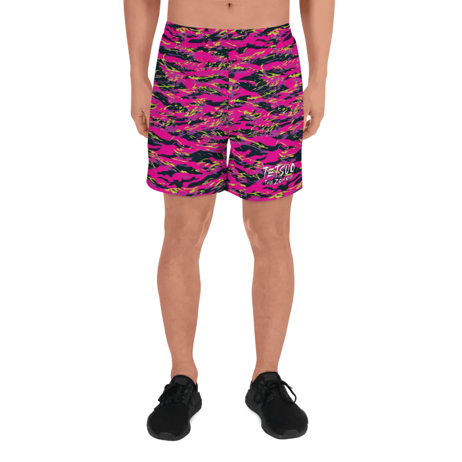Pink Camo Athletic Shorts product image (6)