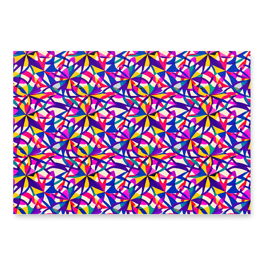 Ranbow Shapes Paper Sheet product image (1)