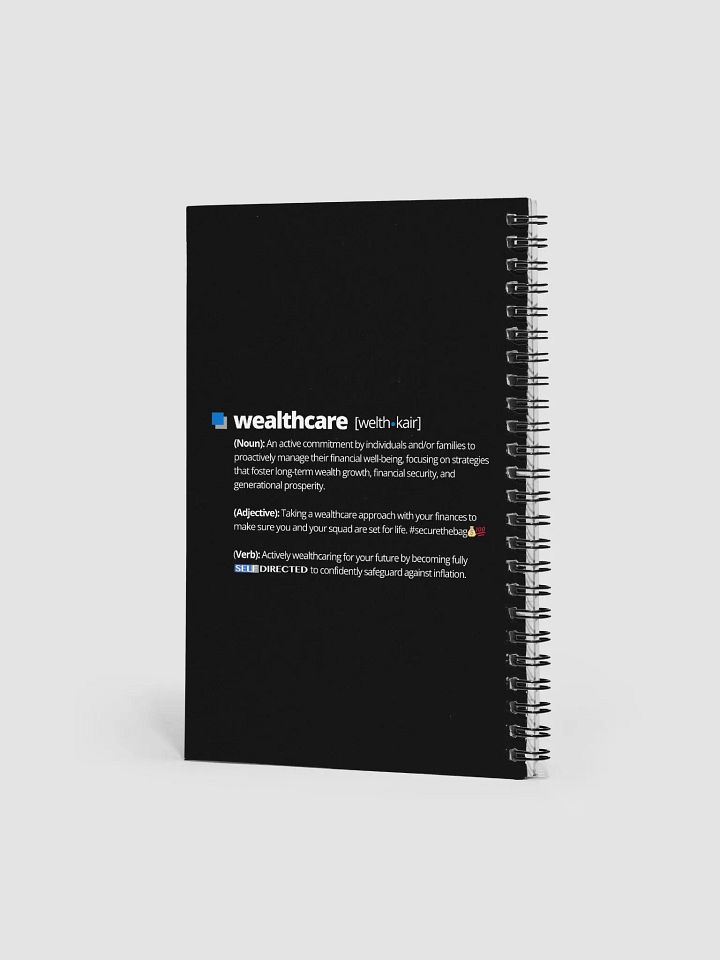 Self Directed Wealthcare Notebook product image (2)