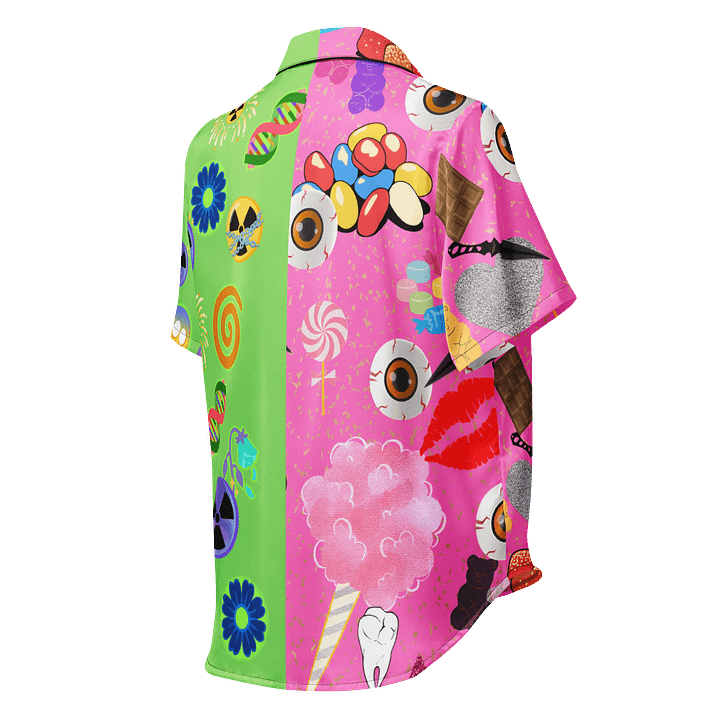 🌈⚠️ Nuclear Gumball Dreamscape Button-Up Pajama top ⚠️🌈 product image (2)
