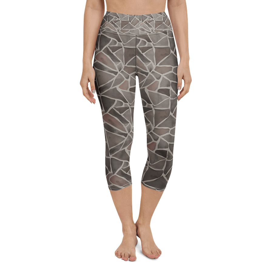 Rock Pattern Capri Leggings product image (4)