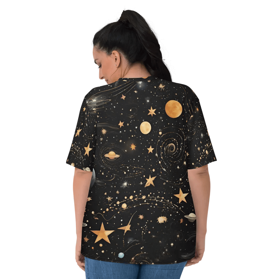 Cosmic Whimsy All-Over Print Women's Tee product image (6)