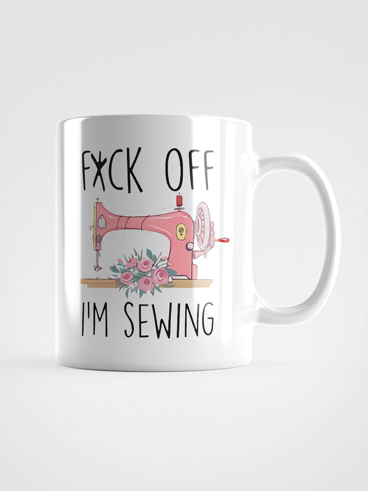 Sewing Machines White Glossy Mug product image (2)