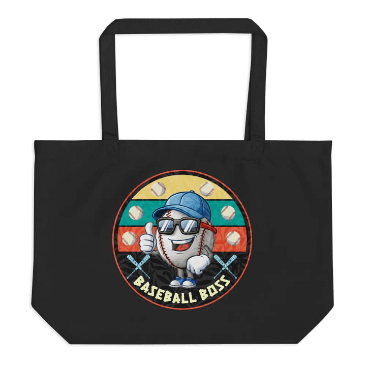 Baseball Boss Eco Tote product image (1)