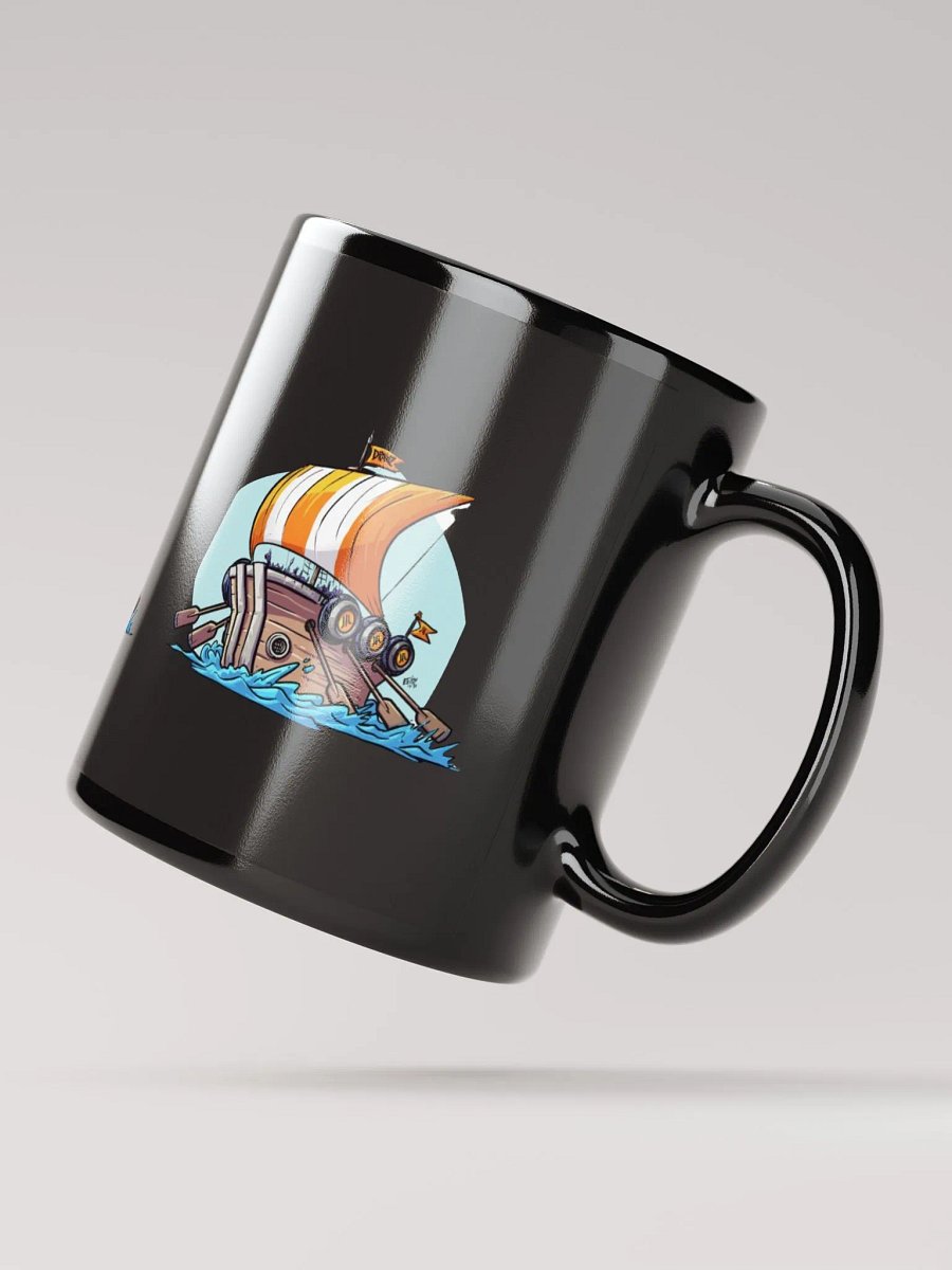 bucket viking hat black mug product image (3)