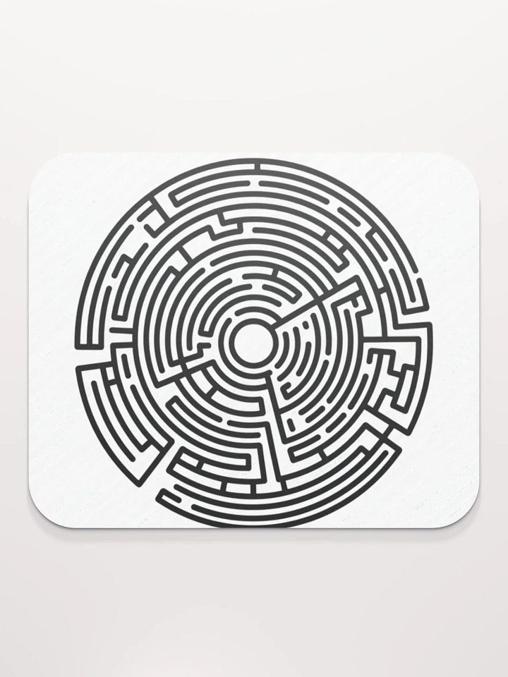 Labyrinthine Mouse Pad product image (2)
