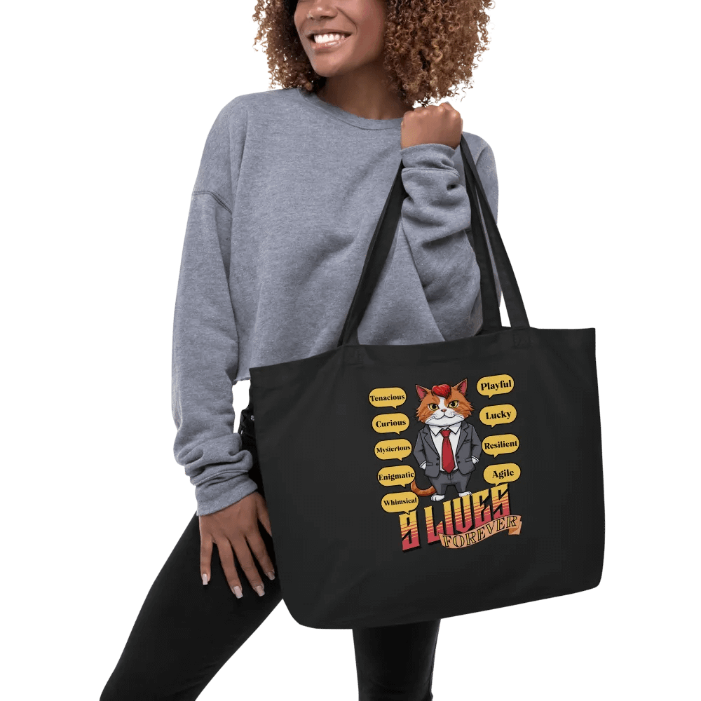 9 Lives Forever Persona Organic Tote product image (3)