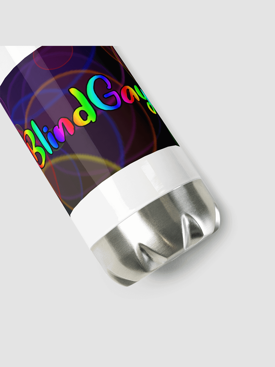 TheBlindGaymer Stainless Steel Water Bottle product image (6)