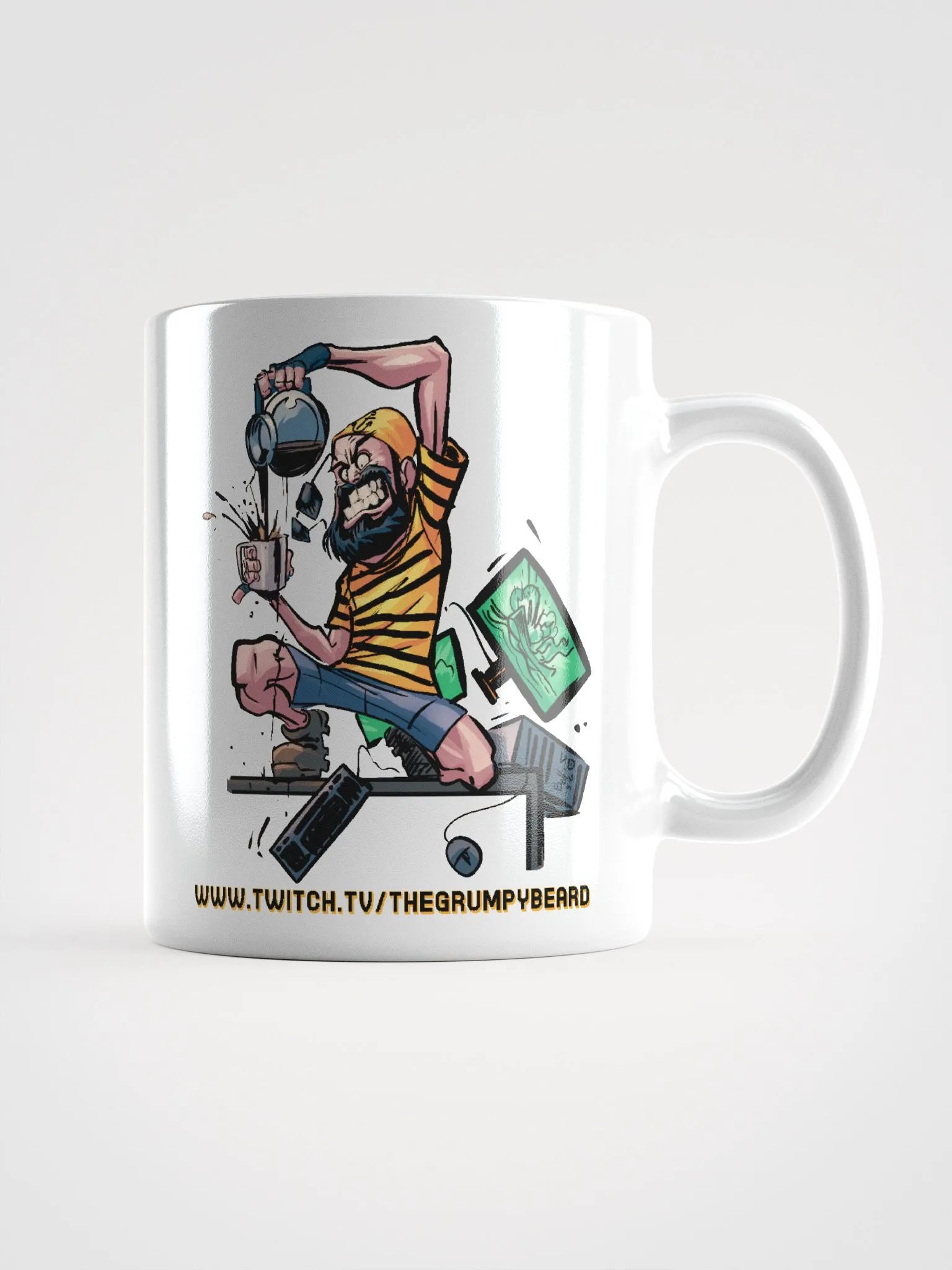 TGB = Need Coffee NOW! White Glossy Mug product image (1)