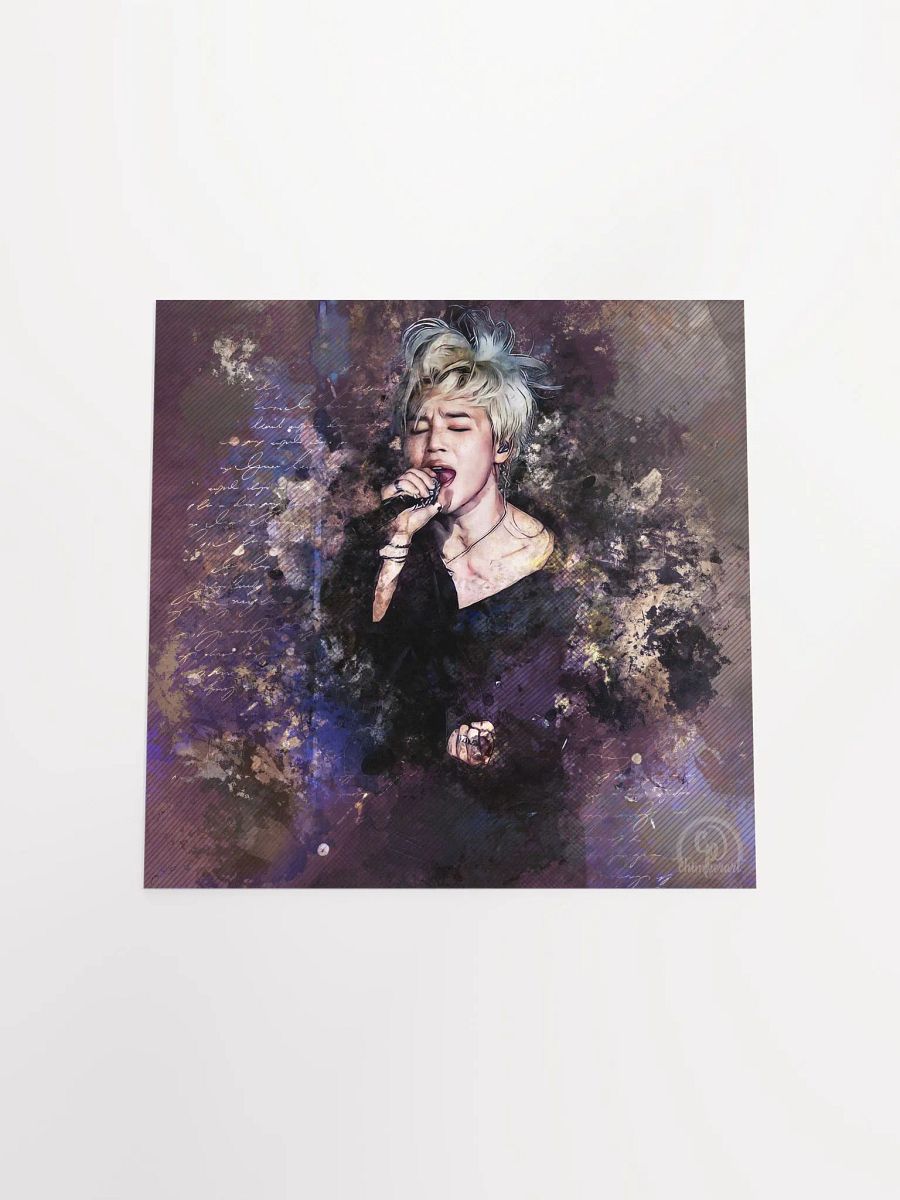 BTS - Jimin - Pure Devotion Print (Unframed) - Designed by ChimberArt product image (17)