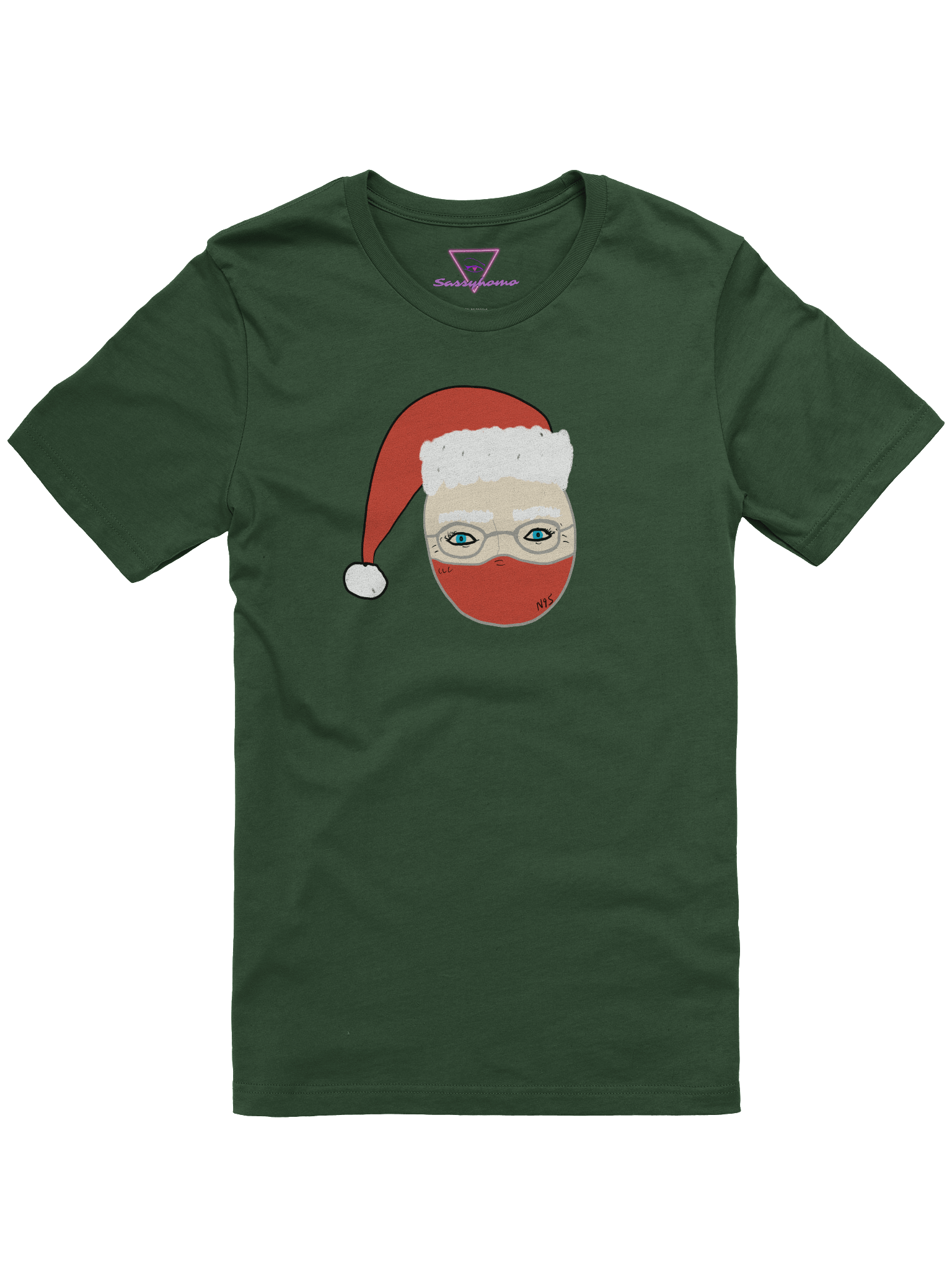 Santa Mask tee product image (49)