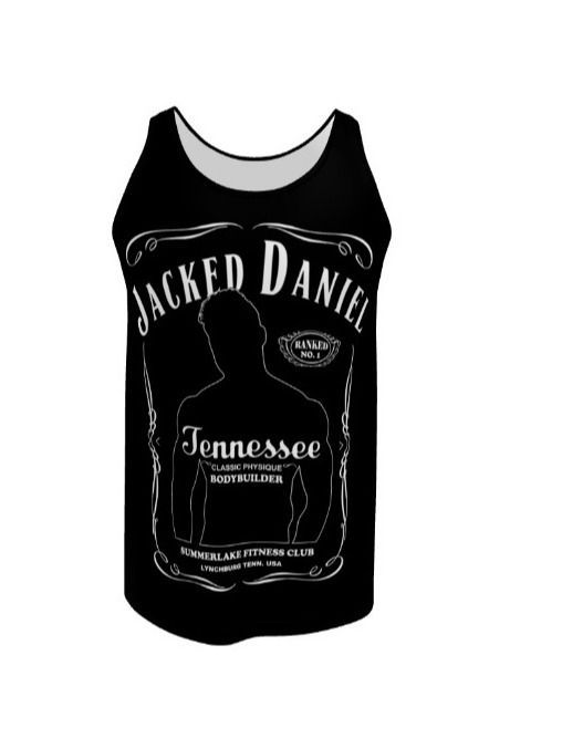 Jacked Daniel All Over Tank Top product image (1)
