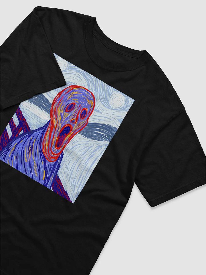 Starry Scream Ghoul Expressionist T-Shirt product image (2)