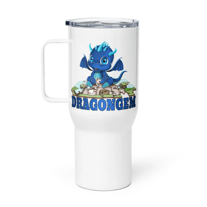 Puzzle Dragon Travel Mug with a Handle product image (1)