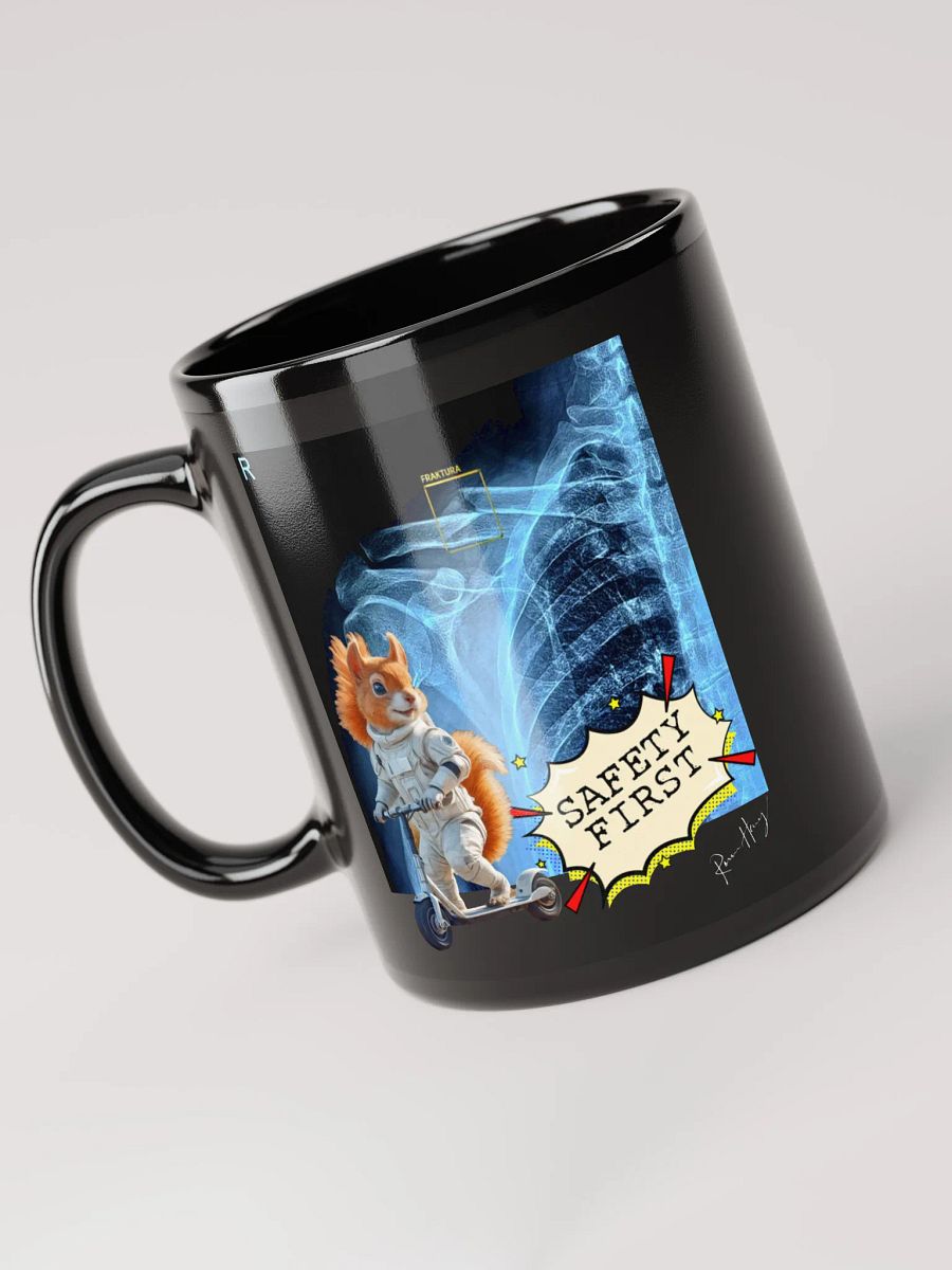 Safety First mug with real authentic X-ray product image (3)