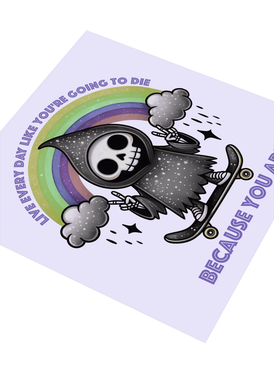 Live Every Day Sticker (Purple) product image (3)