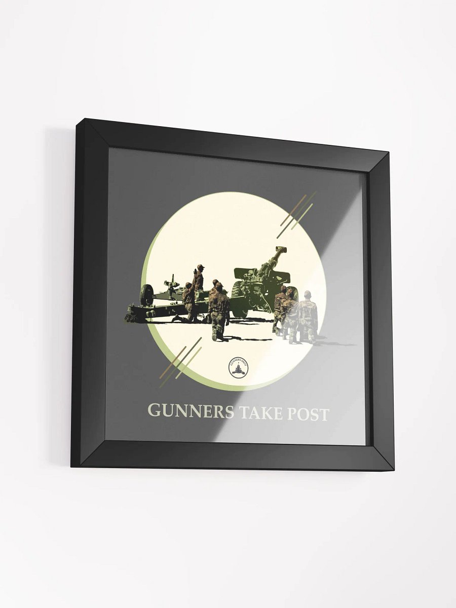 Gunners Take Post (framed print) product image (8)