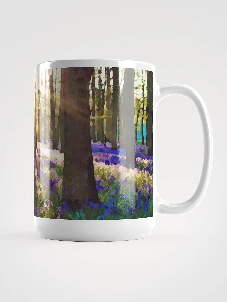Abstract Graphic | White Coffee Mug | Springtide Treescape product image (3)