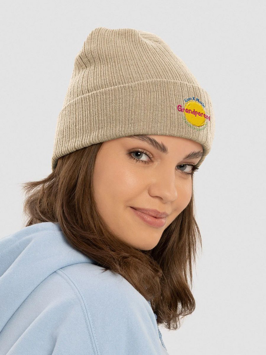 GenX Made Grandparent Ribbed Beanie product image (1)