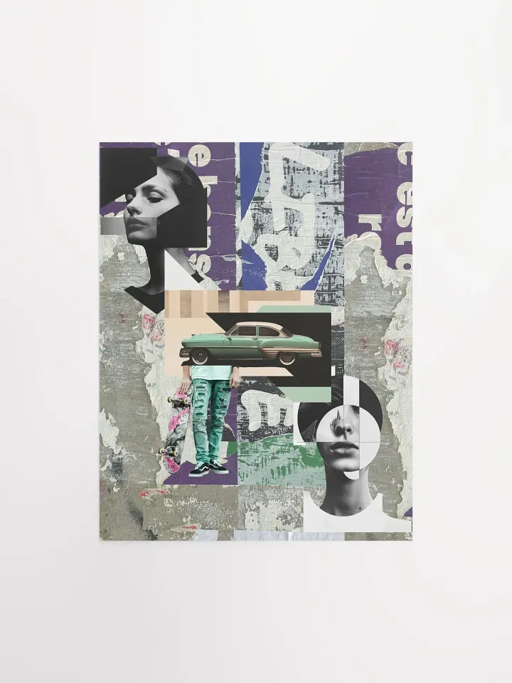 Rough Collage Print/Poster product image (2)
