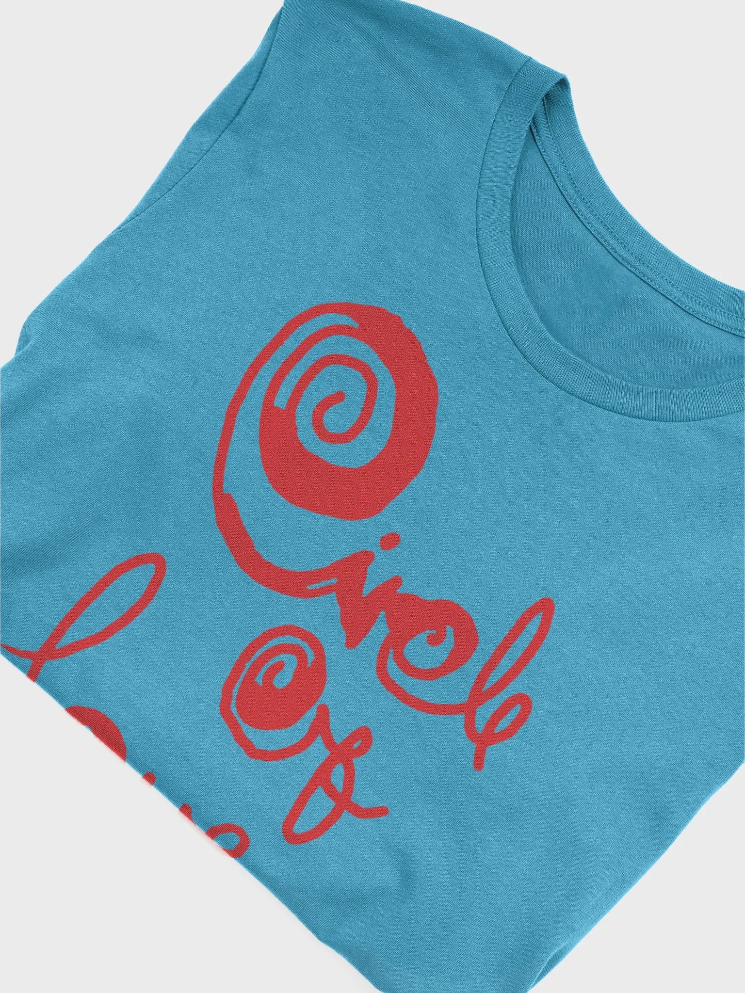 Drusella Watson's - Circle Of Love - Red On Aqua product image (5)