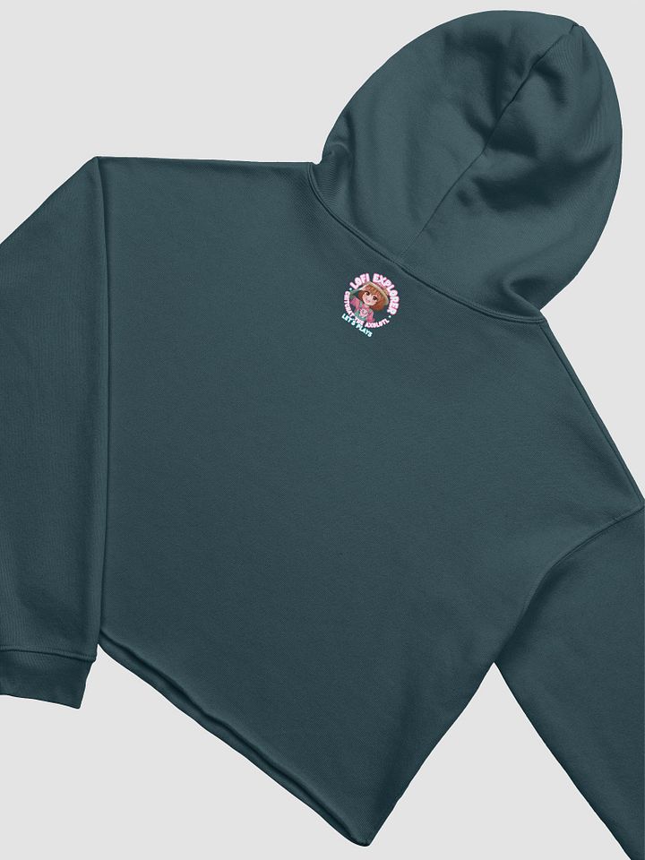 Pocket ChitChat the Axolotl Crop Hoodie product image (2)
