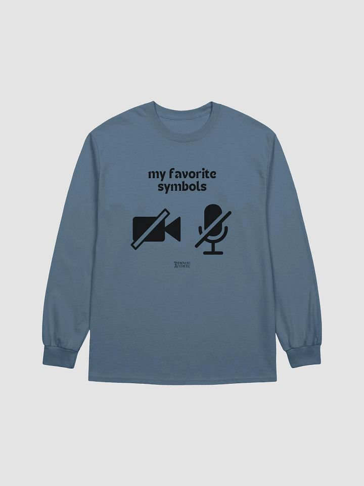 Introvert Symbols Long Sleeve Tee product image (1)
