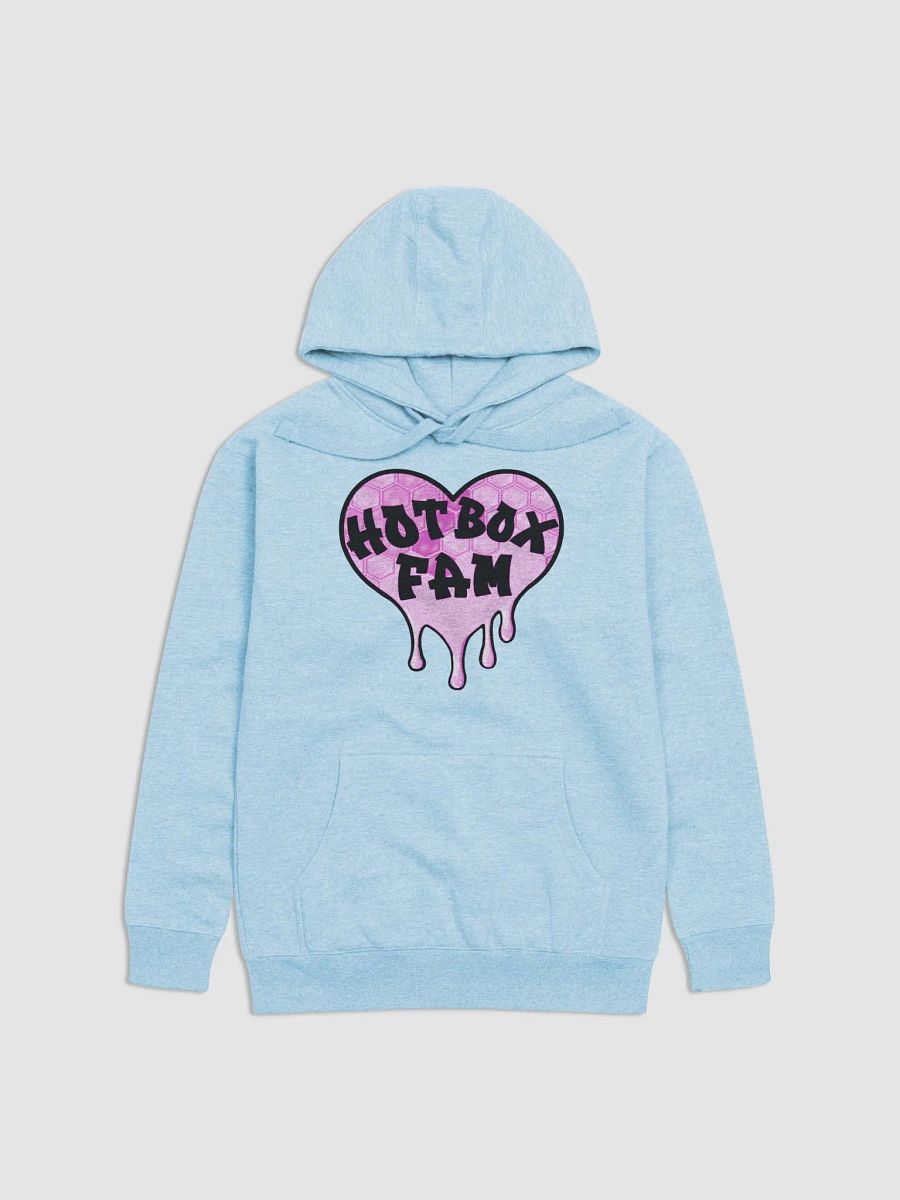 HOT BOX FAM PINK LOGO HOODIE product image (1)