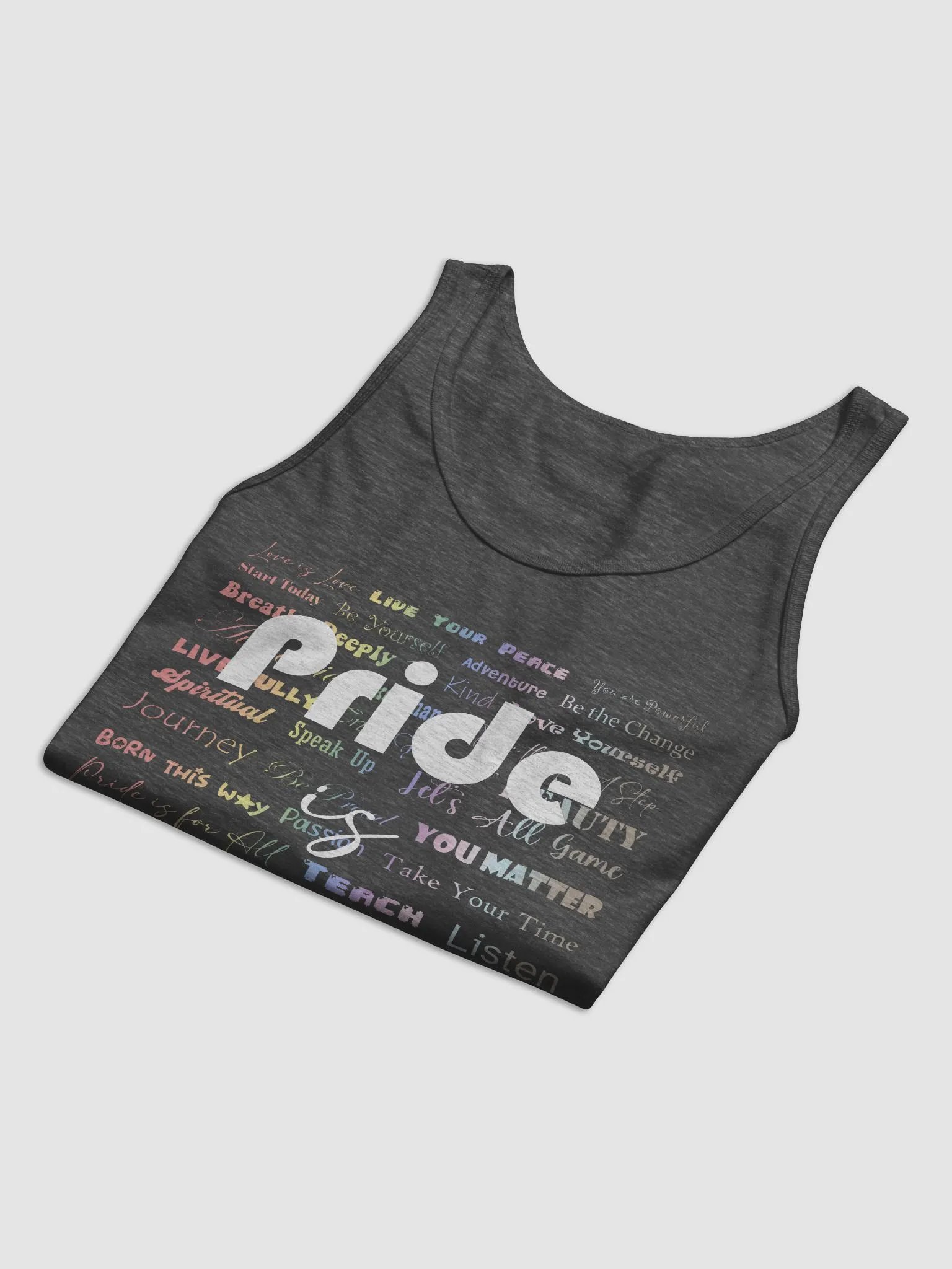 Pride is Self Care Tank Top (Dark Colors) product image (5)