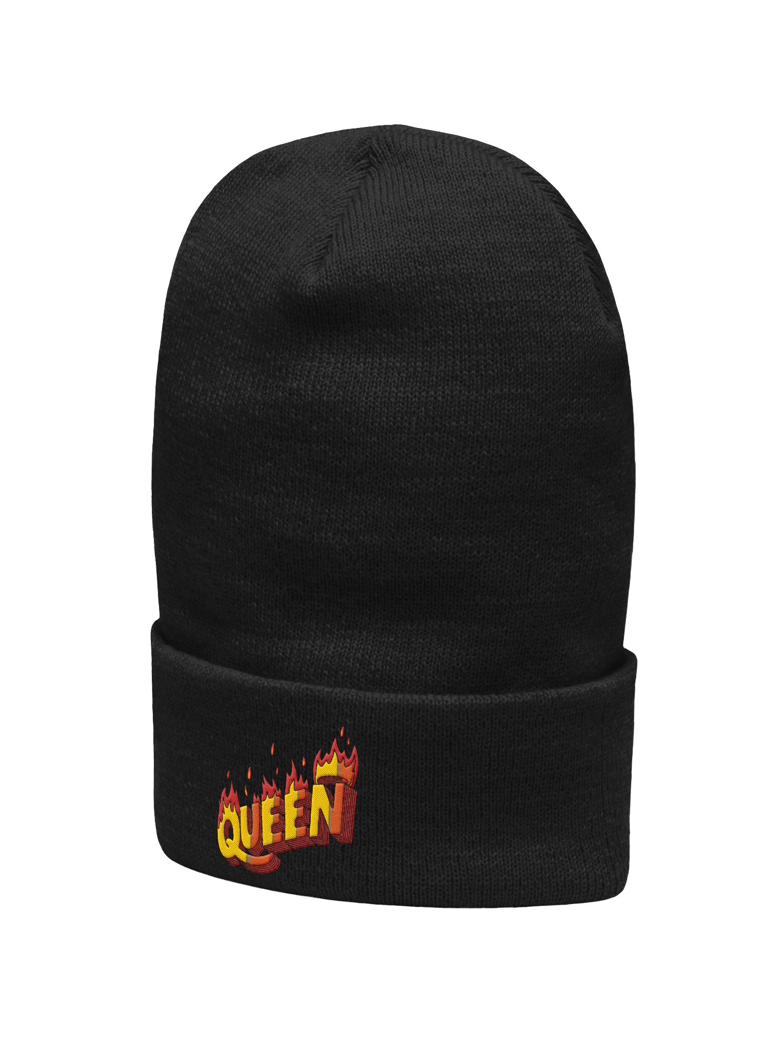 Flaming Queen Cuffed Beanie product image (10)