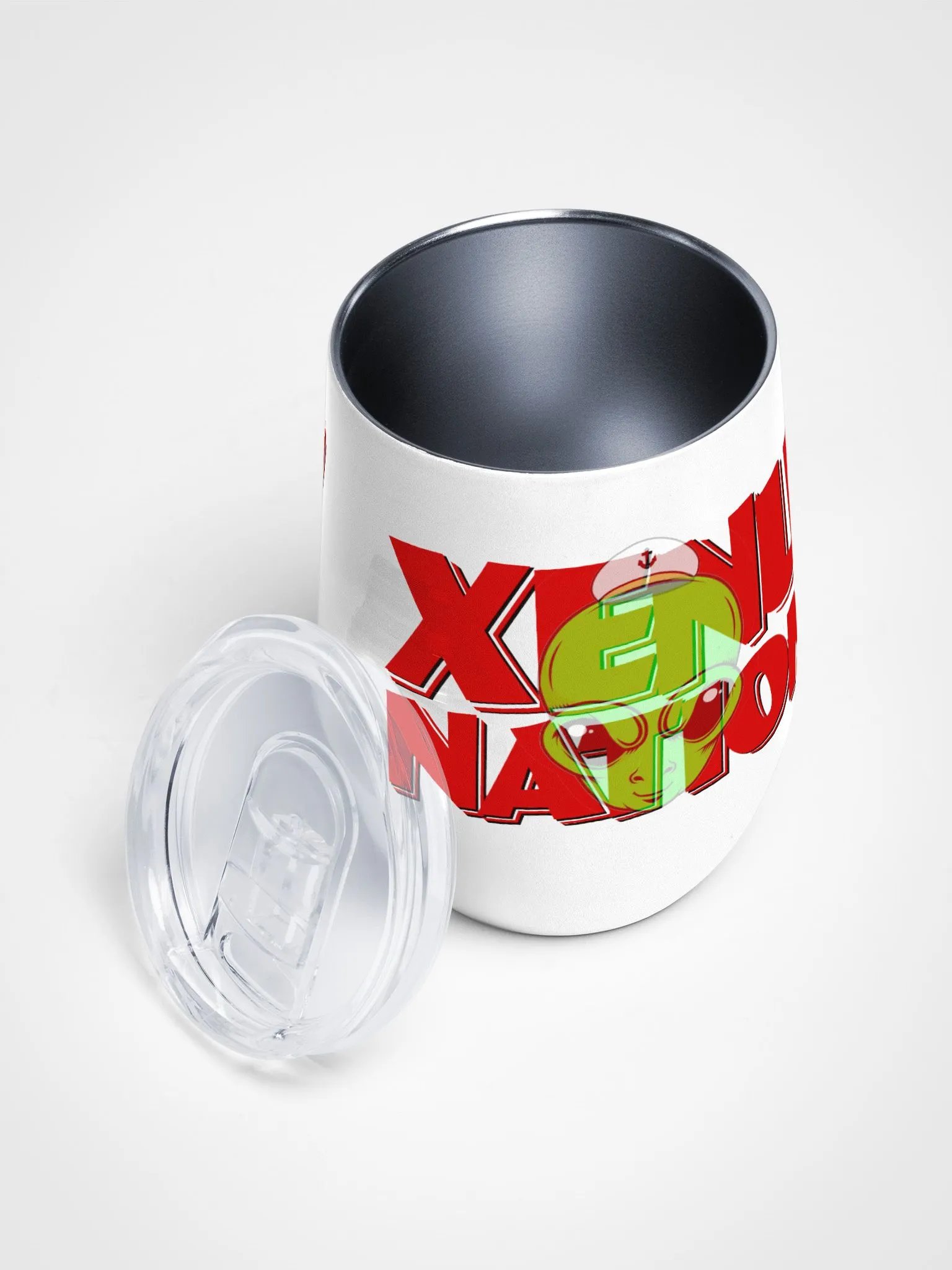 Xenu Nation Wine Tumbler product image (3)