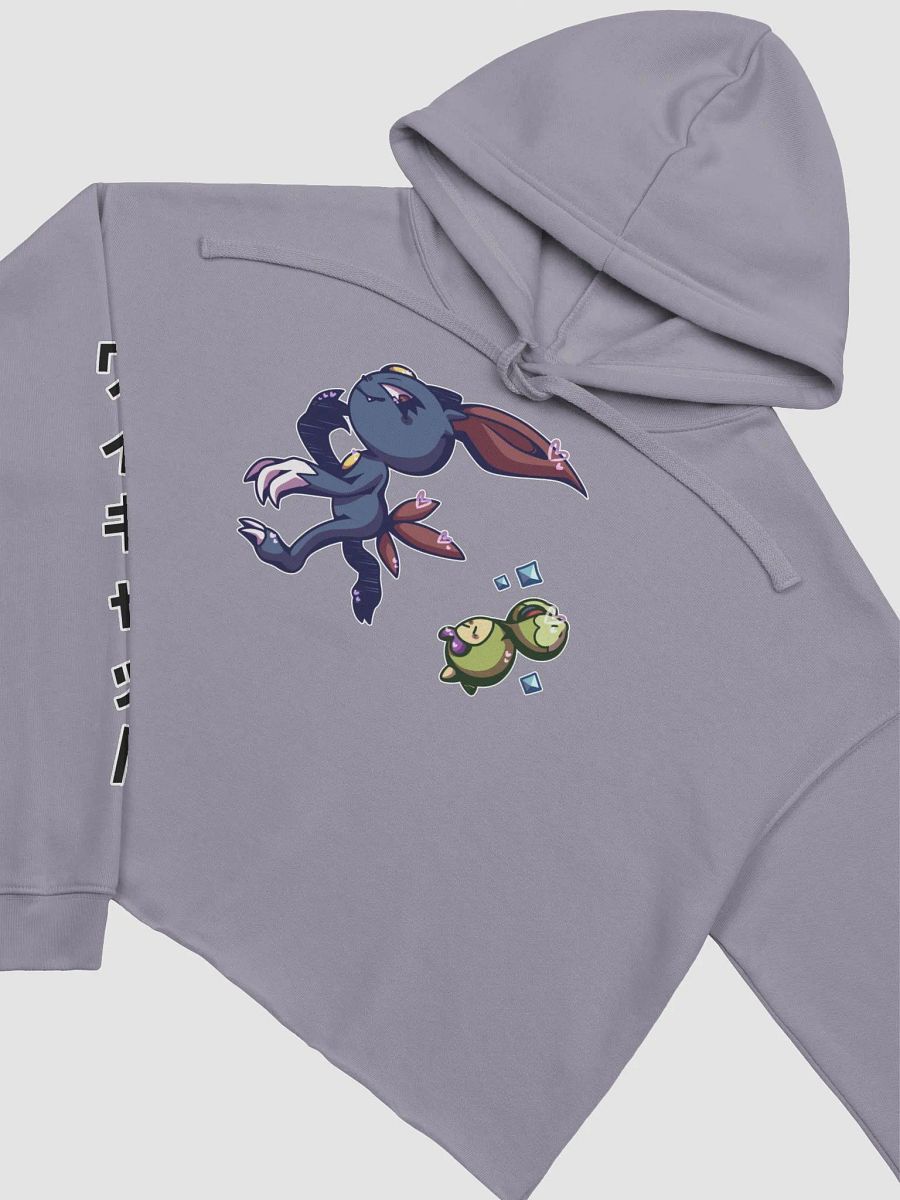[Sleeve Design] Sneasel and Budew - Fleece Crop Top Hoodie product image (9)
