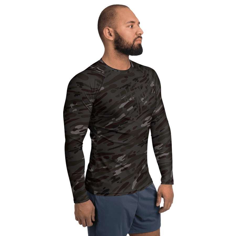 DRENGR Night Camo Long Rash Guard product image (4)